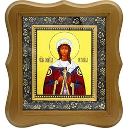 Неонилла Сирийская Святая мученица. Икона на холсте.