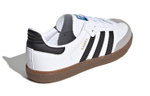 Middle-aged children adidas originals Samba OG low-top sneakers white black brown