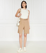 Льняное шорты Tannah1 BOSS BLACK - бежевый(50514830)