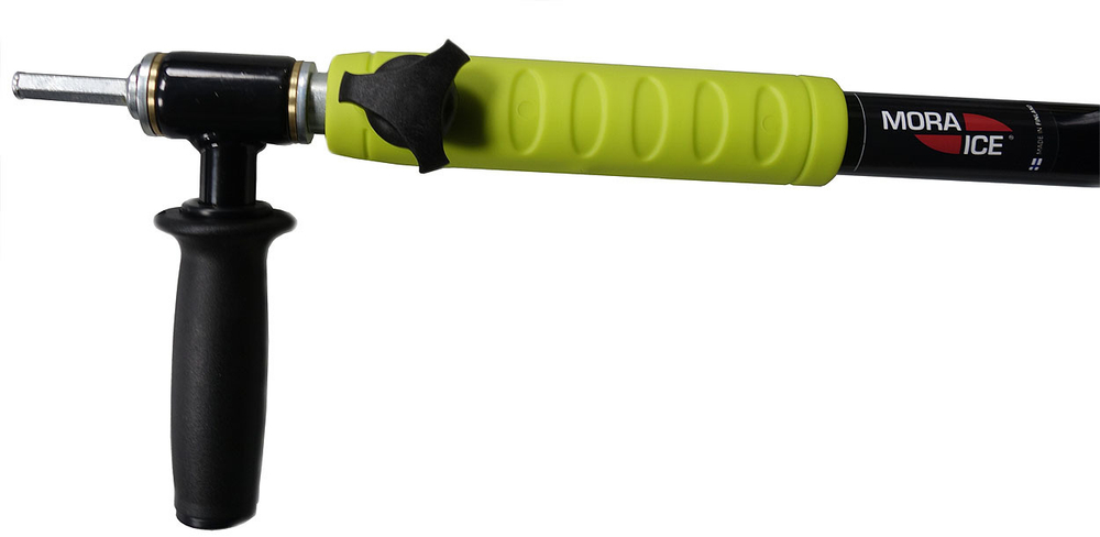 Адаптер универсальный с ручкой к шуруповерту для ледобуров Ø19/Ø22 мм с барашком ТОНАР