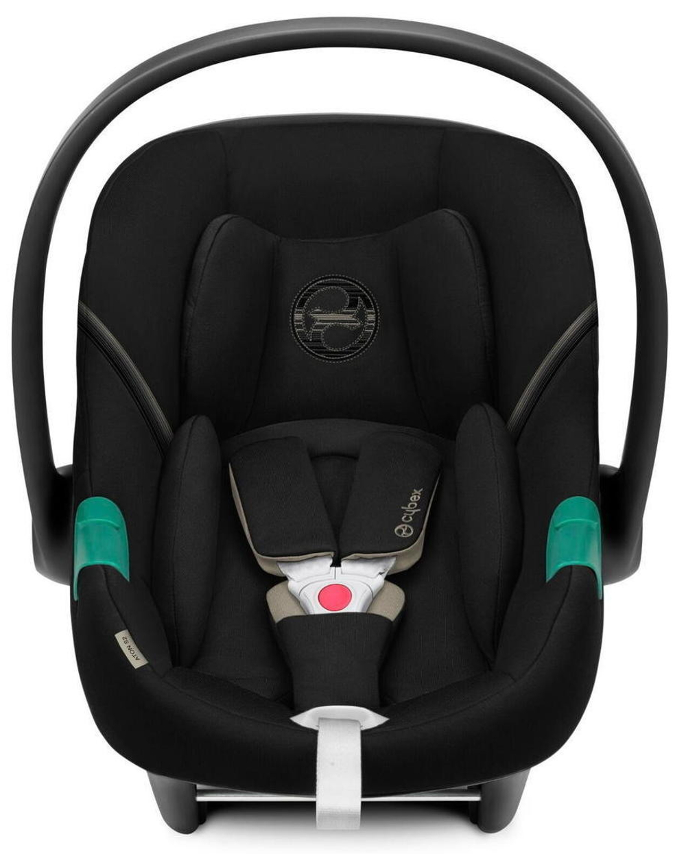 Коляска Cybex Balios S Lux TPE complete Aton S2 Moon Black 3 в 1 Stormy Blue с дождевиками