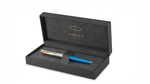 Шариковая ручка Parker 51 Premium Turquoise GT стержень: M, цвет чернил: black, в подарочной упаковке.