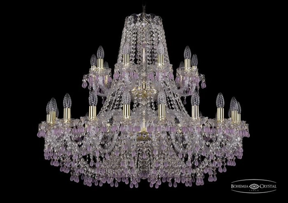 Подвесная люстра Bohemia Ivele 1410/20+10/360/2d/G/V7010