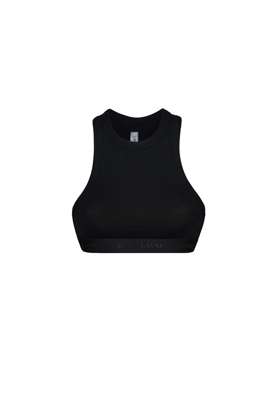 Майка укороченная с резинкой AVRORA Чёрный