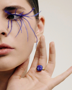 Moonka Cartoon Ring с лазуритом