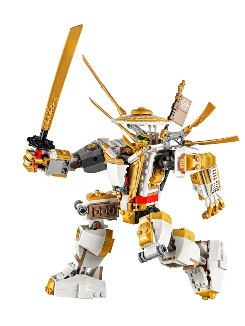 Конструктор Ниндзя Золотой робот RZ005