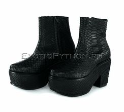 Ботильоны из кожи питона SH-112