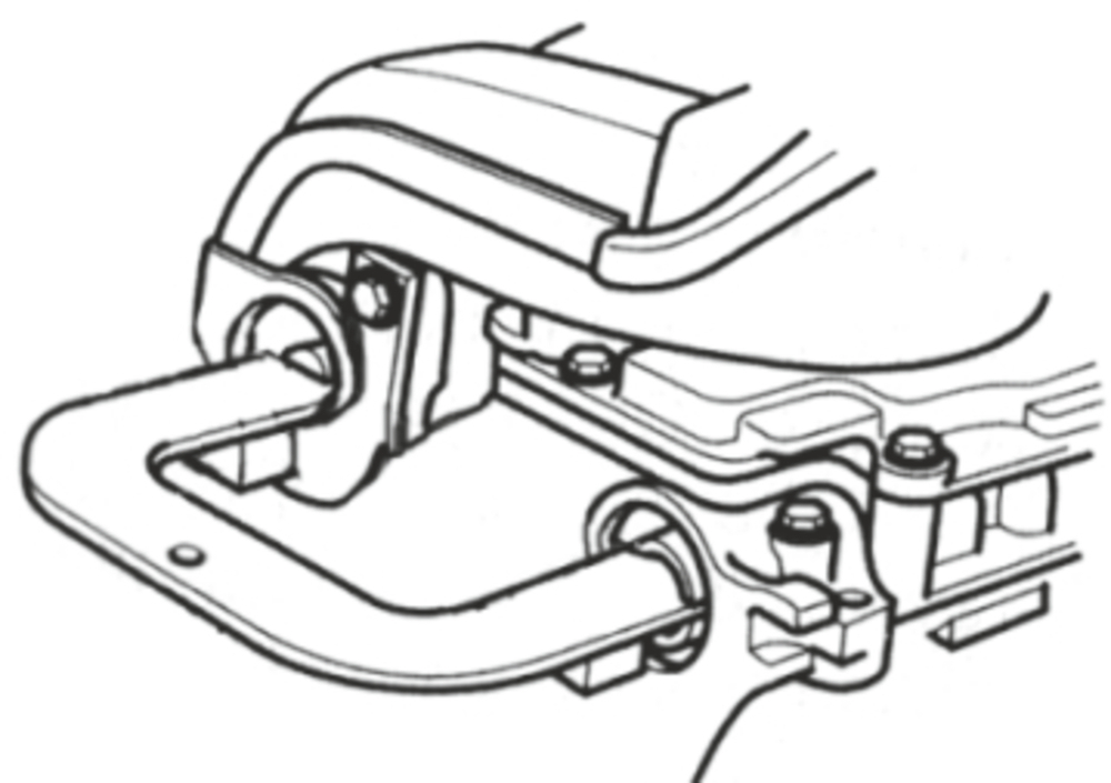 Набор фиксаторов распредвала для установки фаз ГРМ (RENAULT 2.0 IDE) JTC