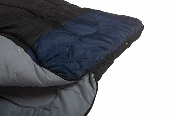 Спальный мешок INDI Camper Plus L-zip от -12 °C (одеяло с подголовником 195+35X90 см)
