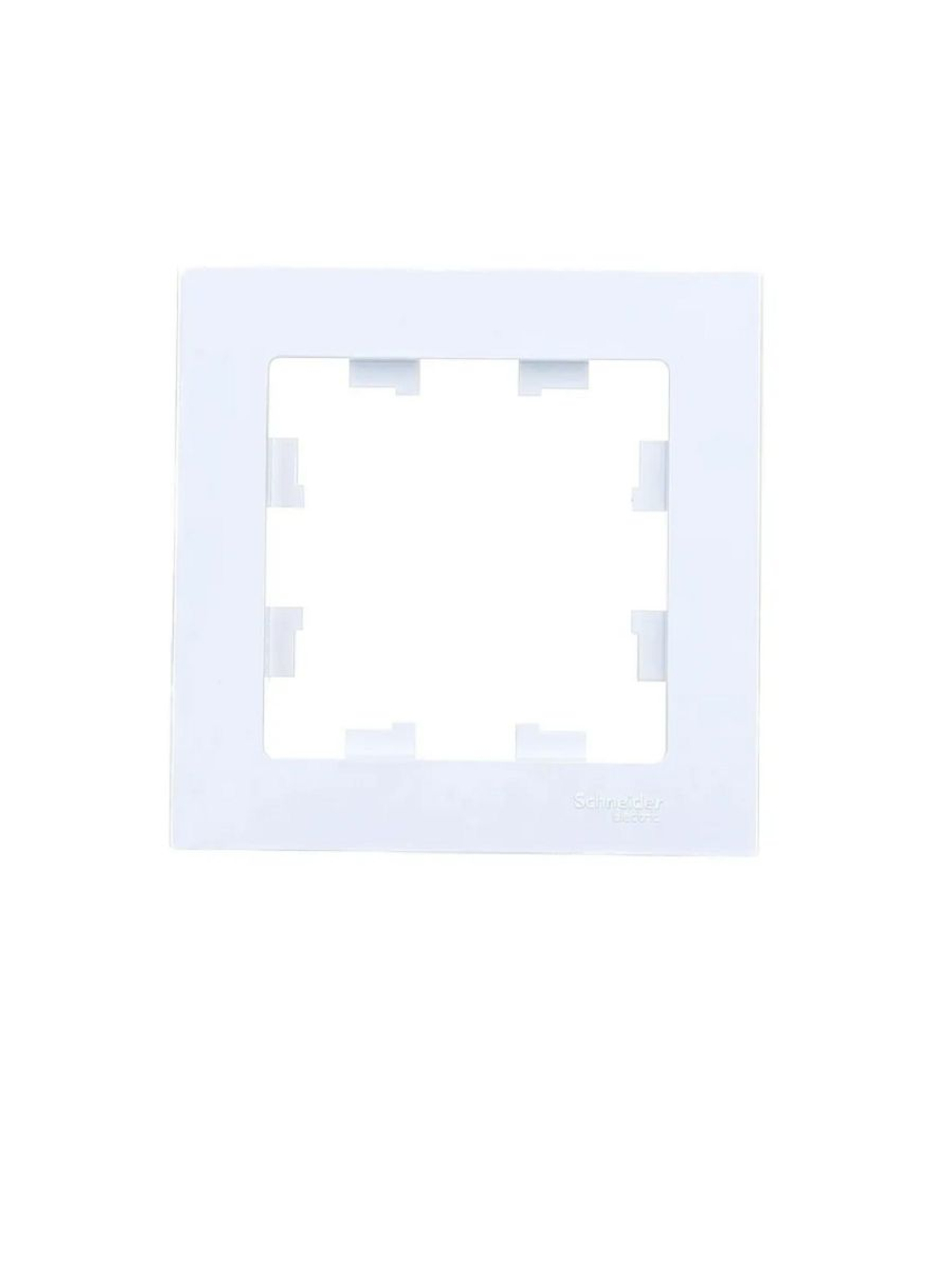 ATLASDESIGN 1-постовая РАМКА, БЕЛЫЙ ATN000101