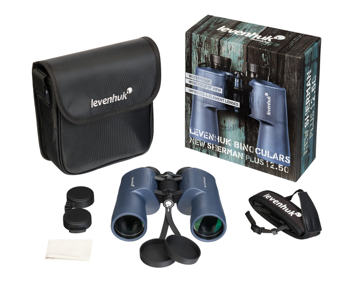 Бинокль Levenhuk New Sherman PLUS 12x50