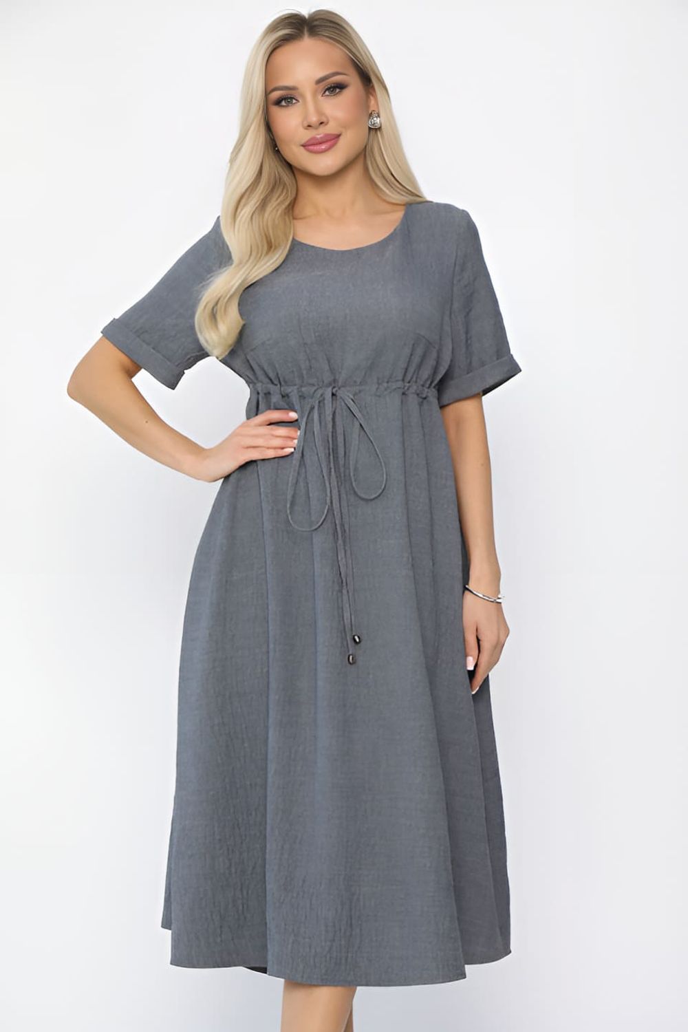 Платье Майя (серое) П13672-3М LT Collection