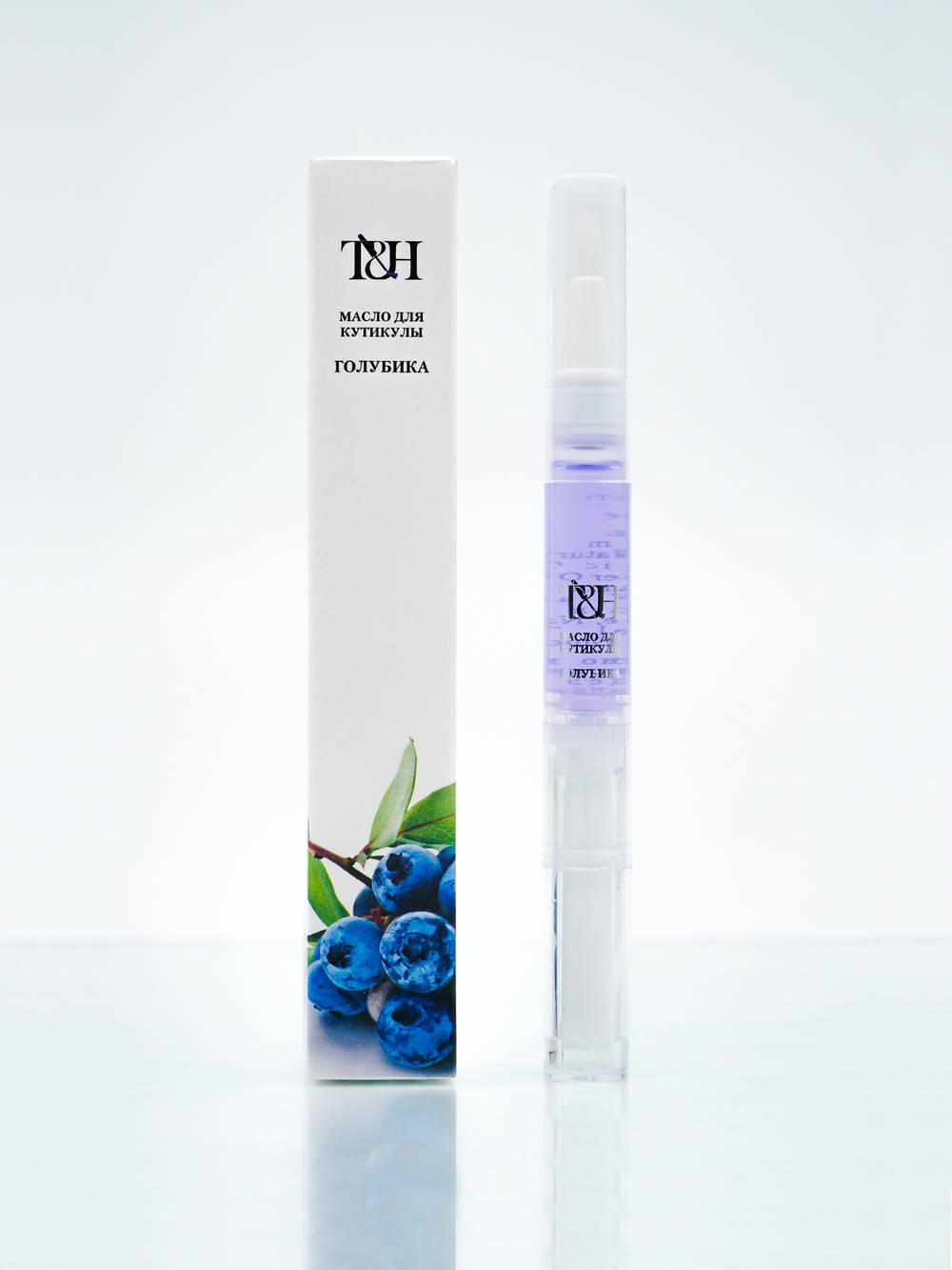 Масло T&H для кутикулы в карандаше яблоко