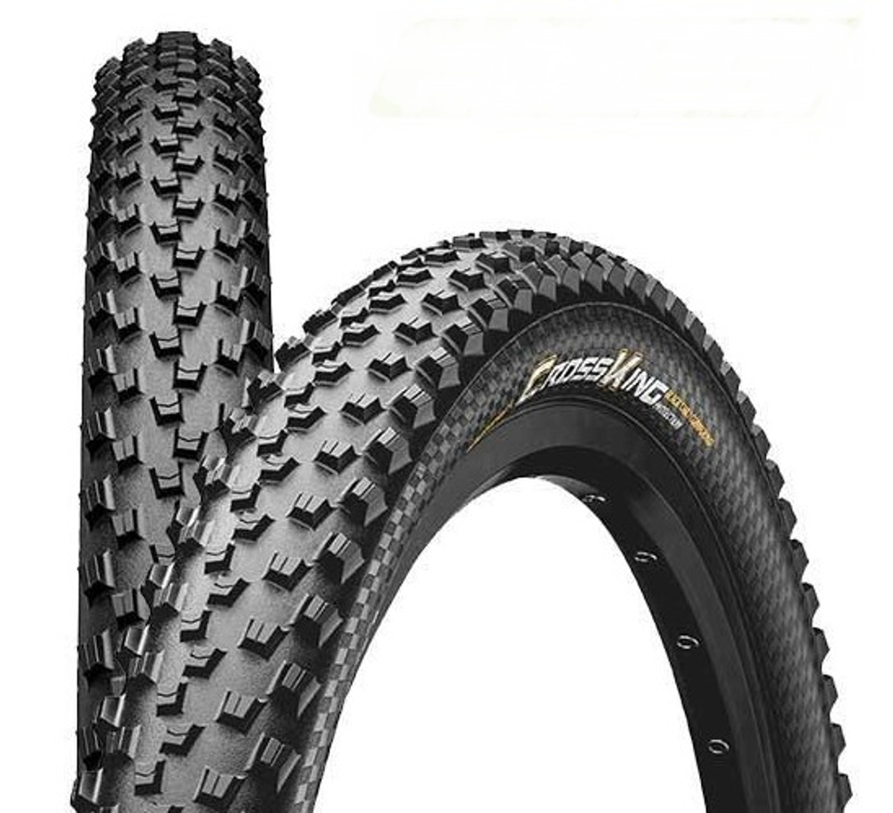 Велопокрышка Continental Cross King 2.0, wired, 26x2.00 (50-559), colour: black/black, ECO25, pressu