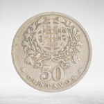 Portugal, 50 Centavos, 1940, VF