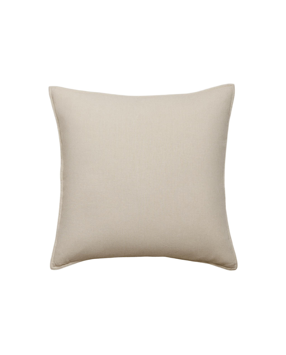 Zara Home наволочка декоративная из льна, горчичный, 50x50 см