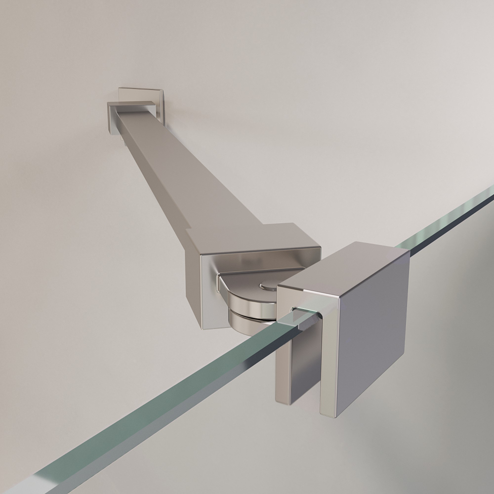 Душевая дверь RGW LE-009 (LE-004 + Z-09+профиль A-14) (Прозрачное, 1300)