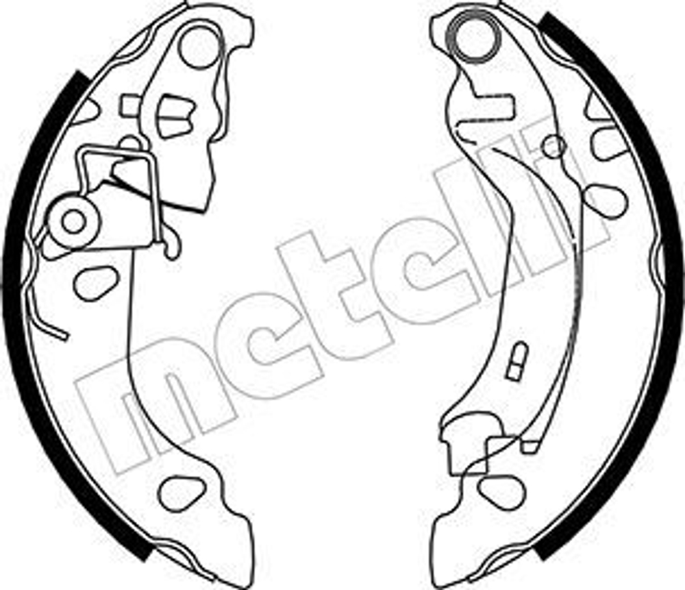 METELLI - 530083-MEE - Brake Shoe Set