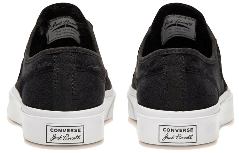 Converse Faux Fur Lined Leather Jack Purcell
