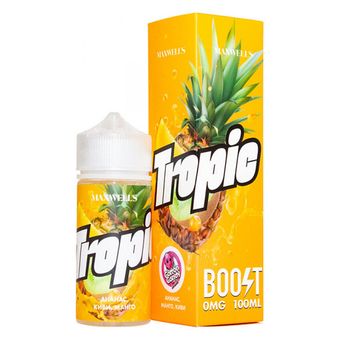 Жидкость MAXWELLS 0% 100 ml Tropic - Ананас Киви Манго