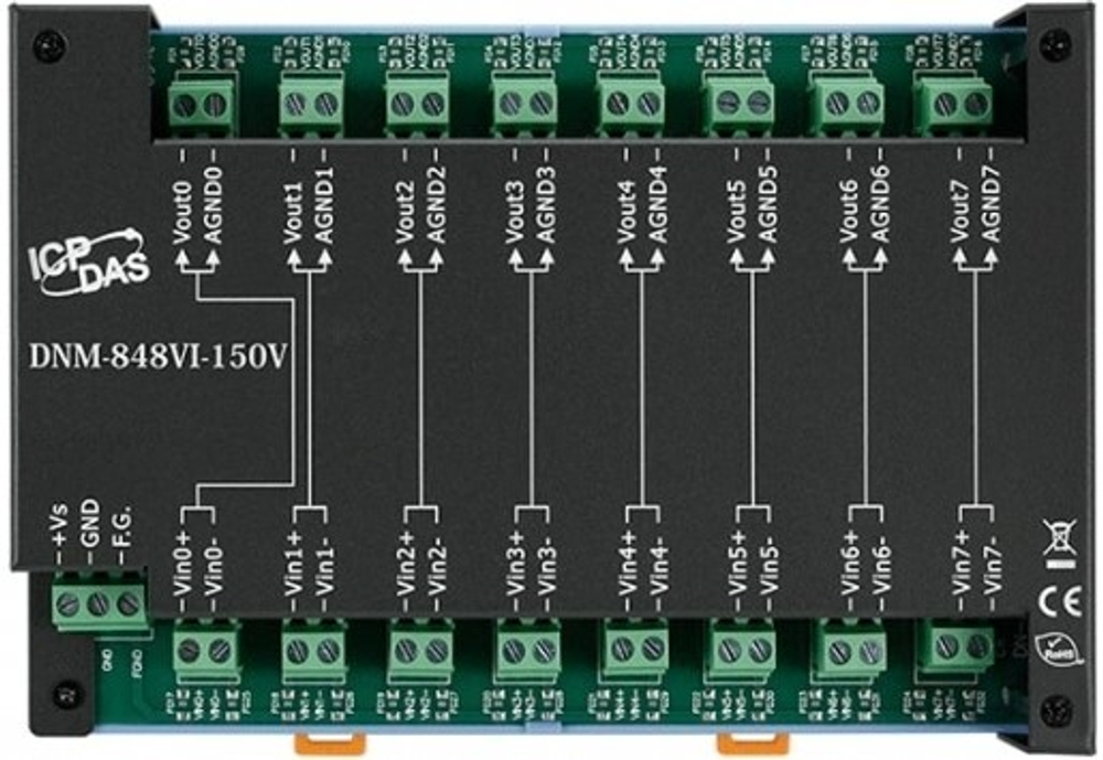 Плата  ICP DAS DN-848VI-150V CR