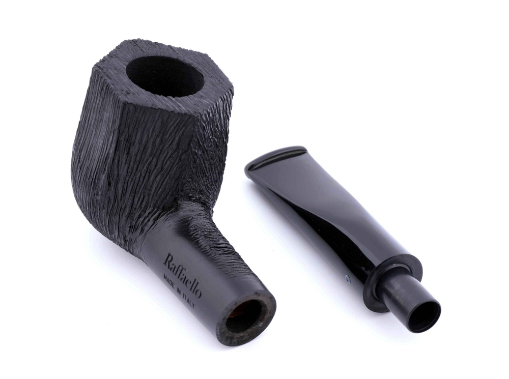 Трубка Barontini Raffaello Pettinata Black, Форма 123