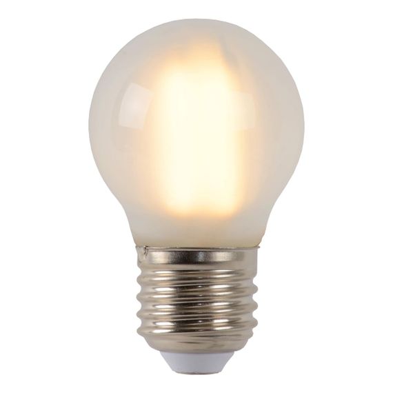 Лампа светодиодная диммируемая Lucide E27 4W 2700K матовая 49021/04/67