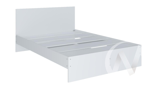 Кровать 1;6 Осло (белый текстурный)