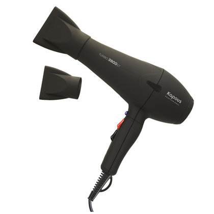 Фен Turbo 3800ST Kapous, черный