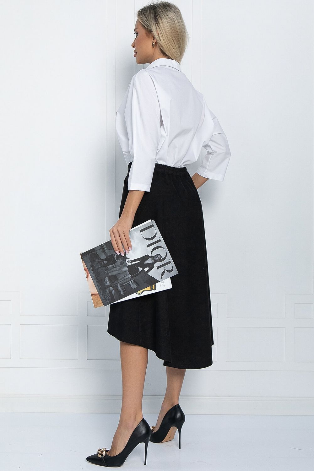 Юбка Севара (черная) Ю11538 LT Collection