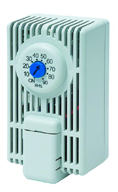 Гигростат с регулируемым диапазоном влажности 10…90%, переключающий контакт