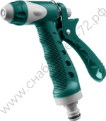 RACO 506C, плавная регулировка, курок сзади, пластиковый с TPR, поливочный пистолет (4255-55/506C-30)