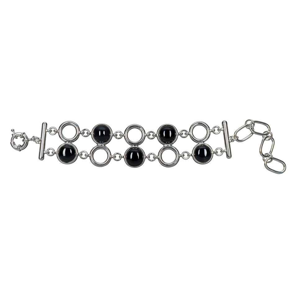 Браслет Possebon Agata Preto C0159.4 S