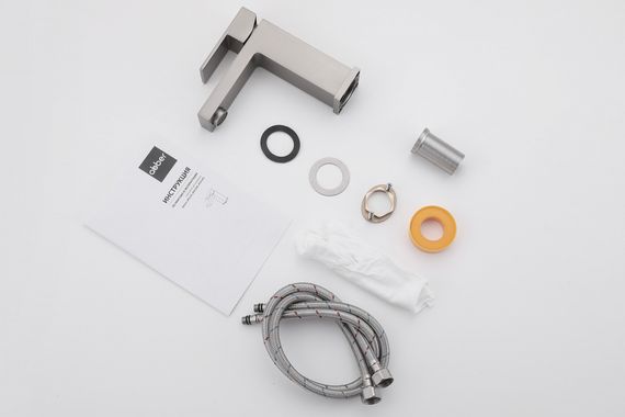 Смеситель ABBER Daheim AF8210SP для раковины, сатин