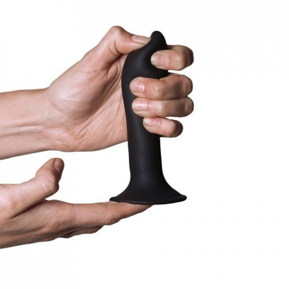 Реалистичный фаллоимитатор Adrien Lastic Hitsens 5 (12,9×2,4 см), чёрный