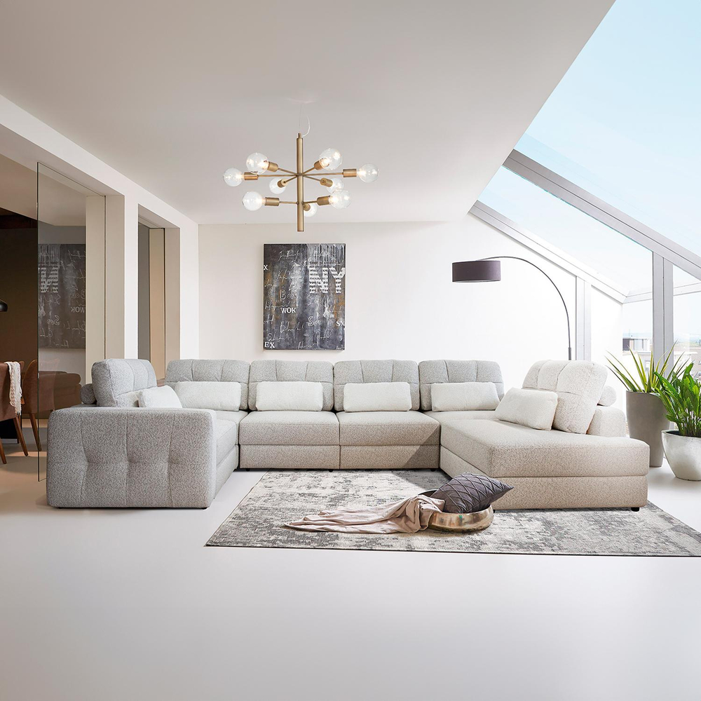 Угловой диван «Мелдон» (1L.90.10M.10M.90.4R)