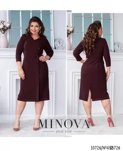 Платье 457-бордо Minova