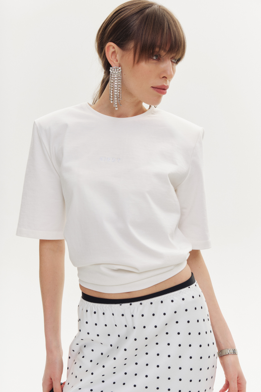 Футболка SIL'NOE PLECHO | Молочный