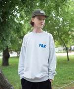 Толстовка Hardlunch F&K меланж серая