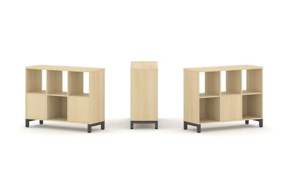 Style Project Набор стеллажа 2-х сторон., 2 яр. SN.NSD-231  1121*400*881