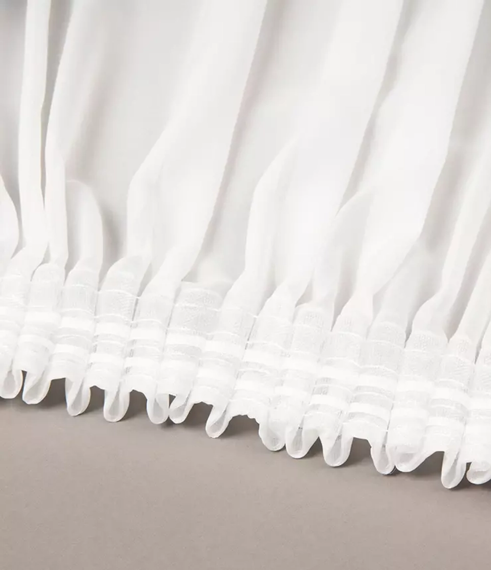 Тюль Legrand Вуаль шелк Айвори с утяжелителем