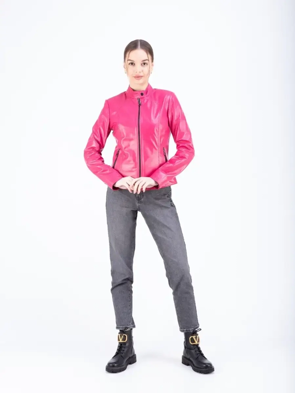 Куртка женская кожаная Турция