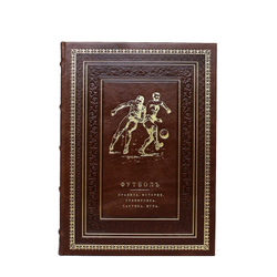Книга подарочная "Футбол. Правила, история, тренировка, тактика, игра"