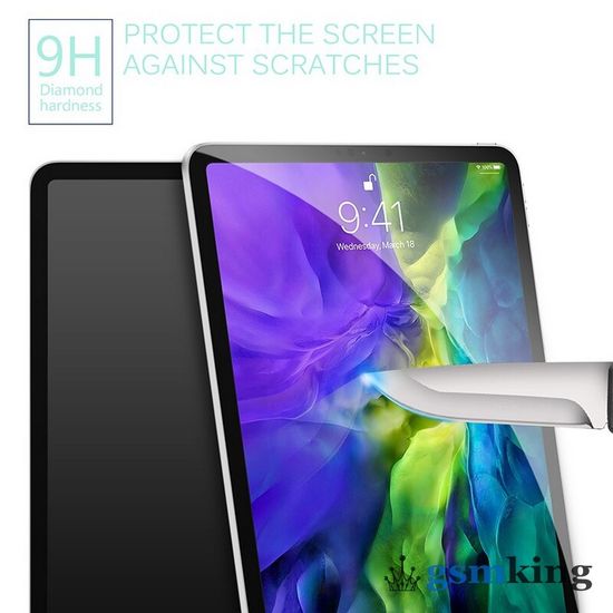 Tempered Premium Glass 0.26mm for iPad Pro 11 (2022 | 2021 | 2020) Clear (Прозрачное)