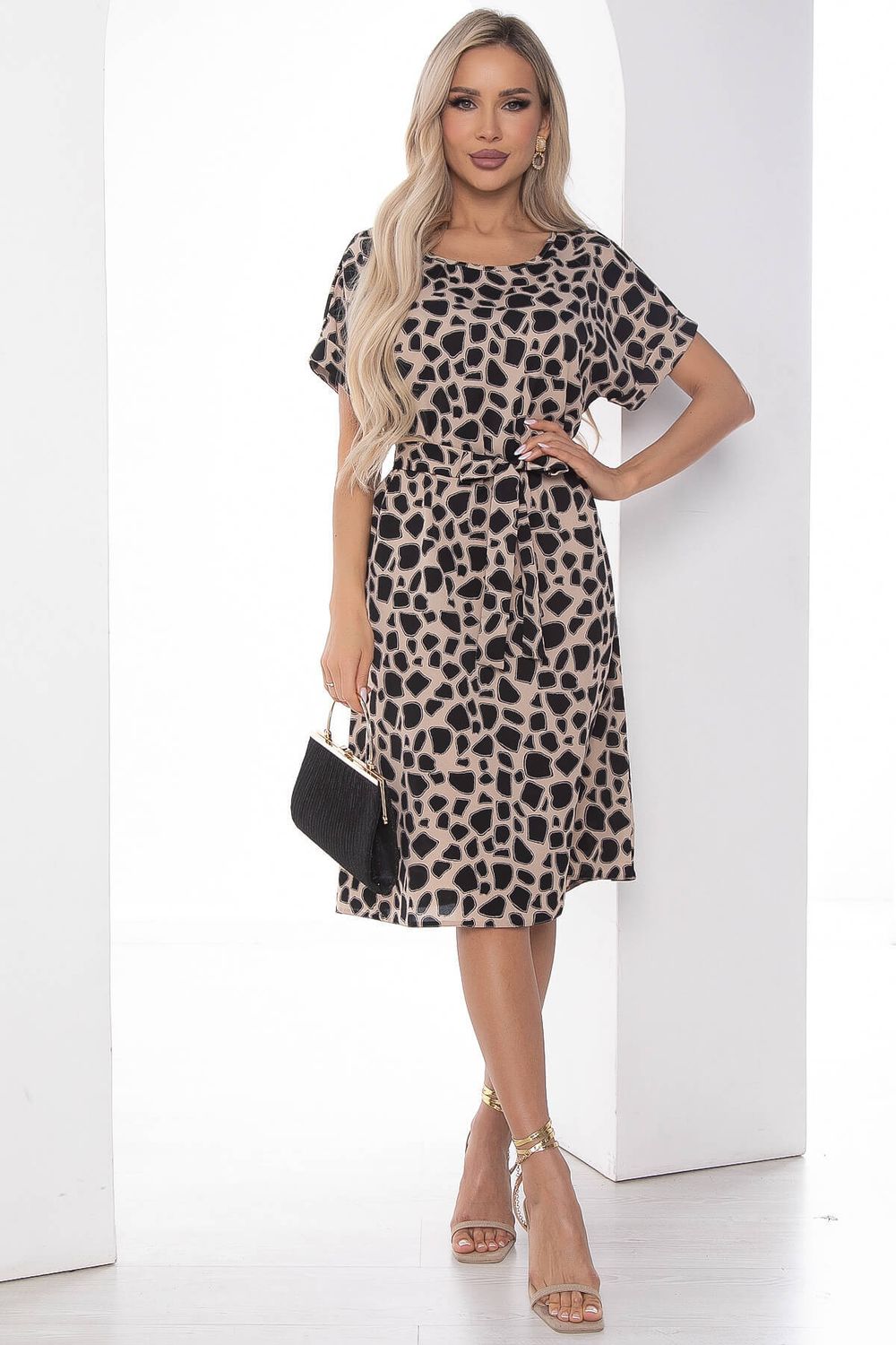 Платье Бренди бежевое П10131 LT Collection