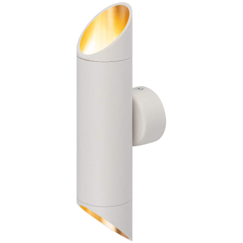 Светильник настенный ЭРА WL52 WH/GD 2*GU10 2*12Вт IP20 белый, золото