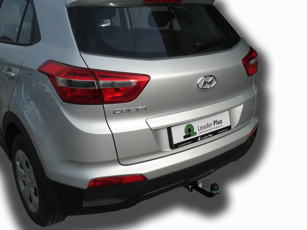 Фаркоп(прицепное) Лидер-Плюс для HYUNDAI CRETA 2016-...(паспорт и сертификат в комплекте)(без электрики)H227-A