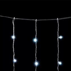 Светодиодный занавес 2*3 м., 600 белых LED ламп, облегченный, прозрачный провод ПВХ, LTC (PCL600NOT-10-2W)