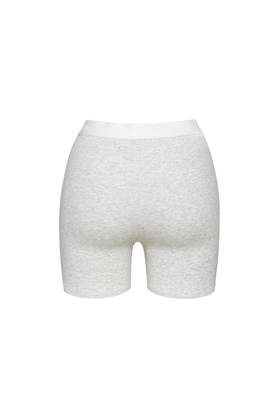 Велосипедки с резинкой AVRORA Светло-серый меланж