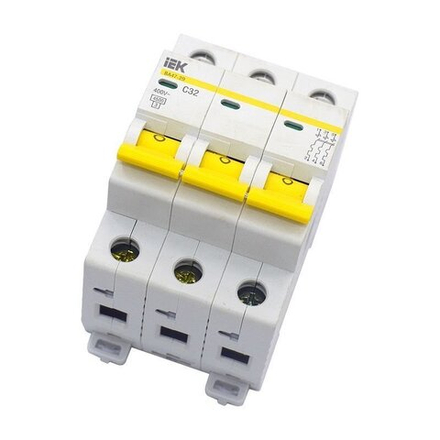 Выключатель автоматический 3х-полюсный ВА 47-29, 32А